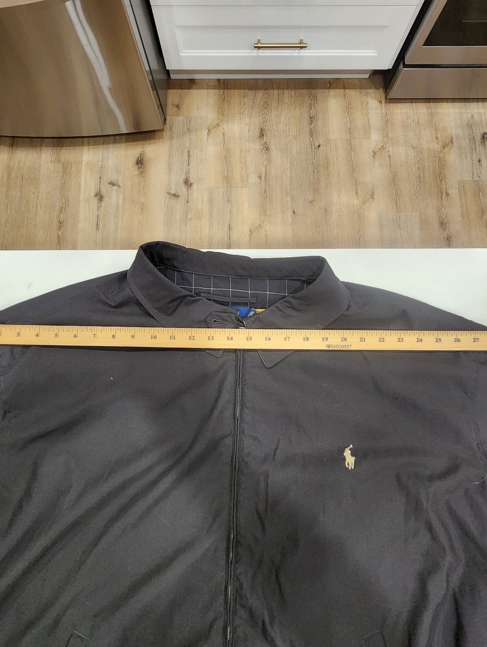 NEW Polo Ralph Lauren Black Bi-Swing Zip Up Jacket Windbreaker 91003 Men's 5XB - Picture 10 of 16